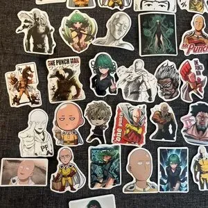 Punch Man Sticker Accessories | One Punch Man Sticker Set 5 Pcs | Poshmark